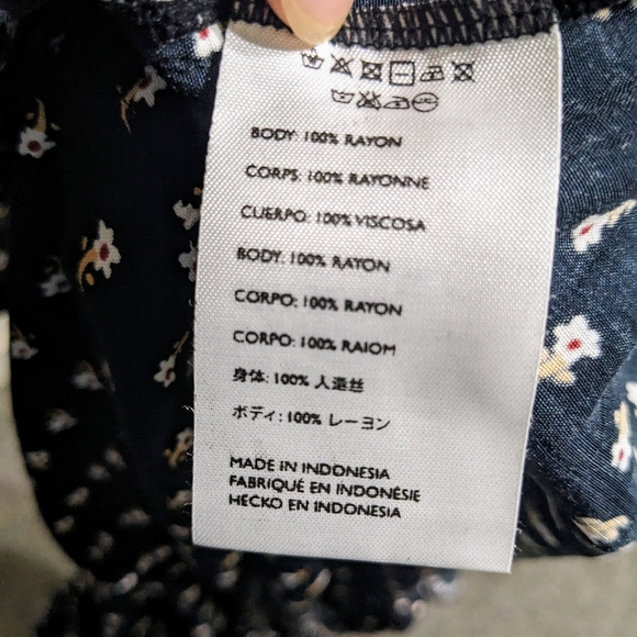 Anthropologie x Faithfull the Brand Size 4 Fresa Tunic Mini Dress Floral Boho E7 - Picture 10 of 11